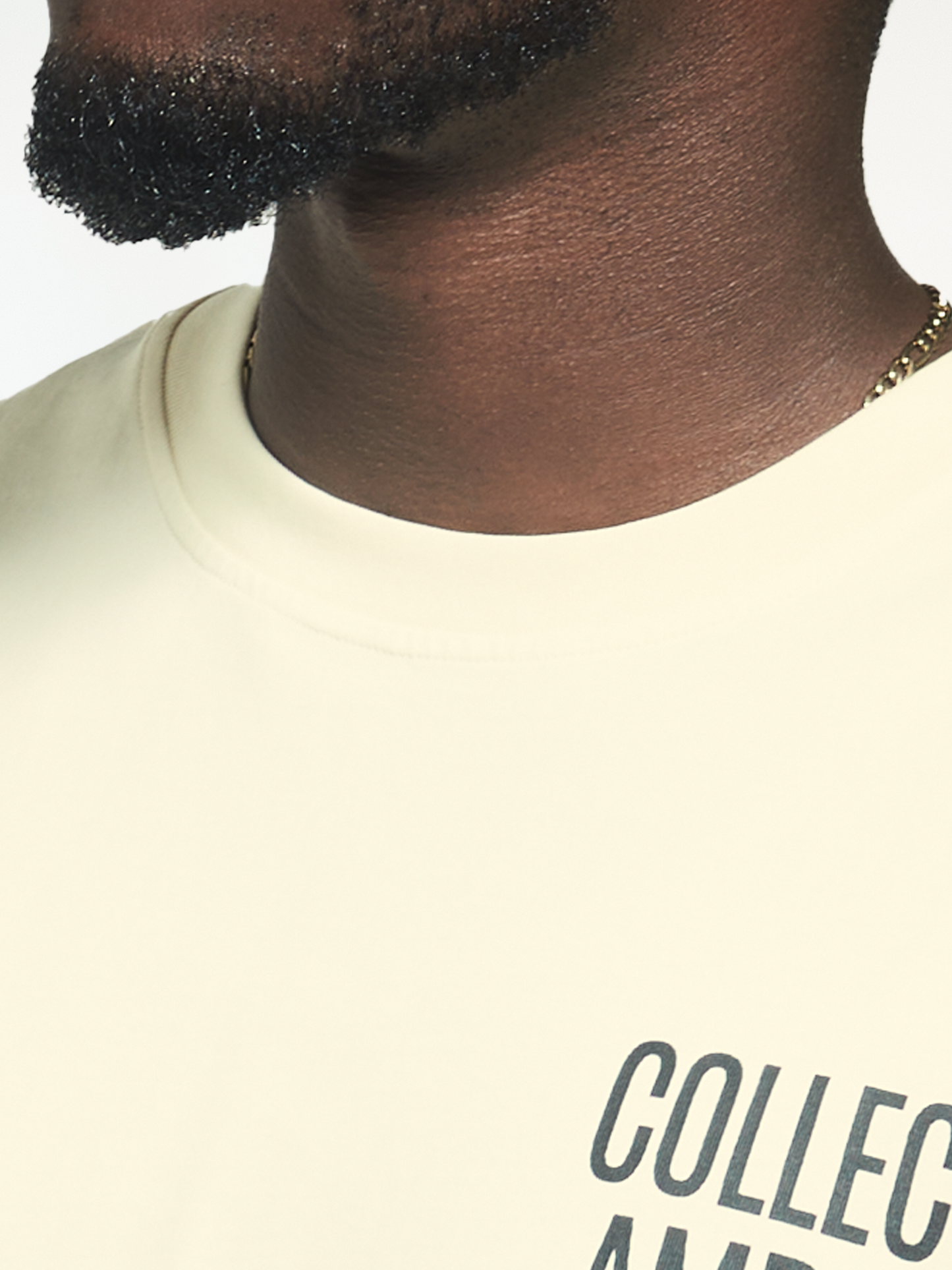 Men's Off White - Oversized Lifting Tee
