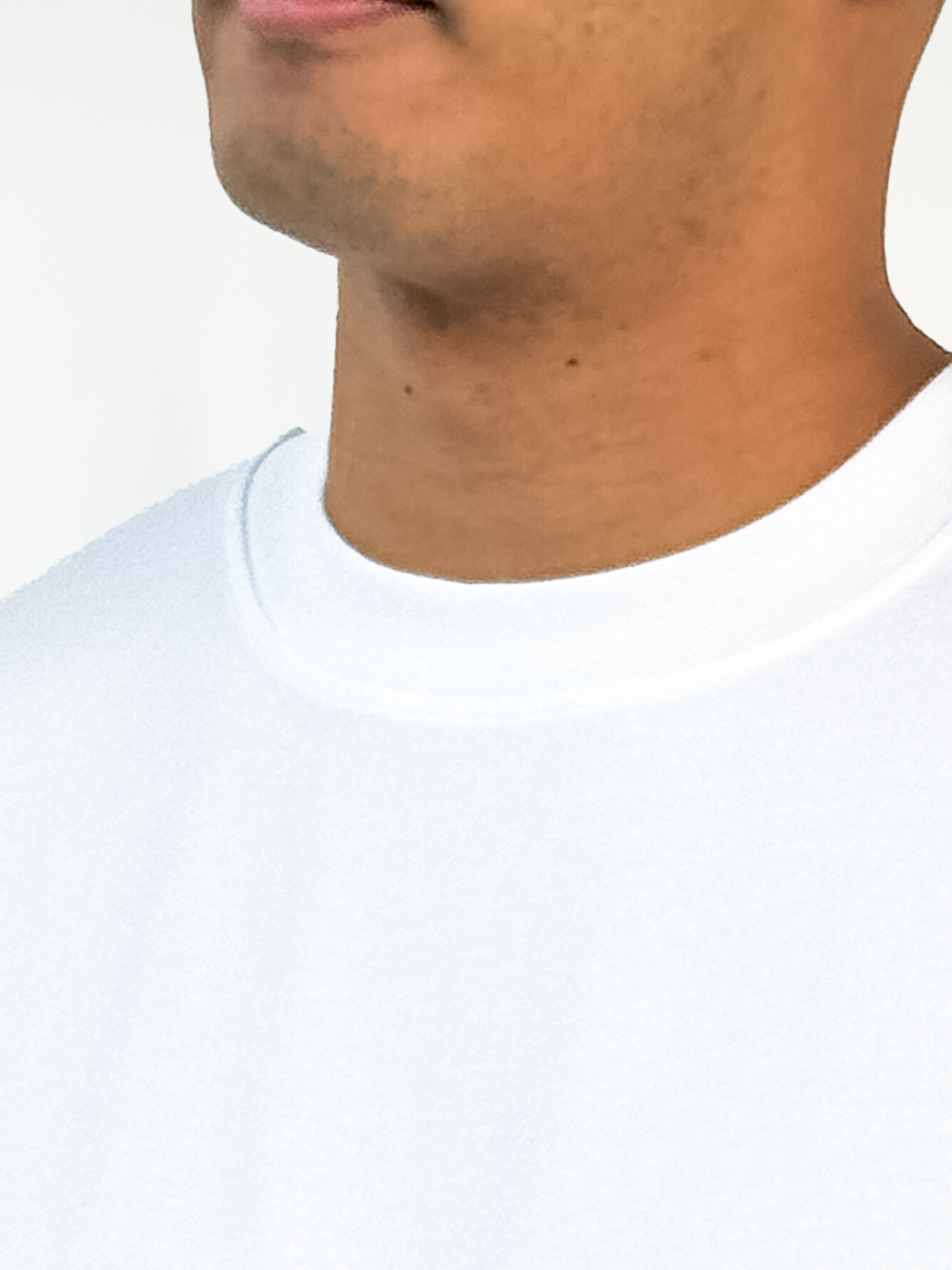 All White Founder's Club Oversized Shirt