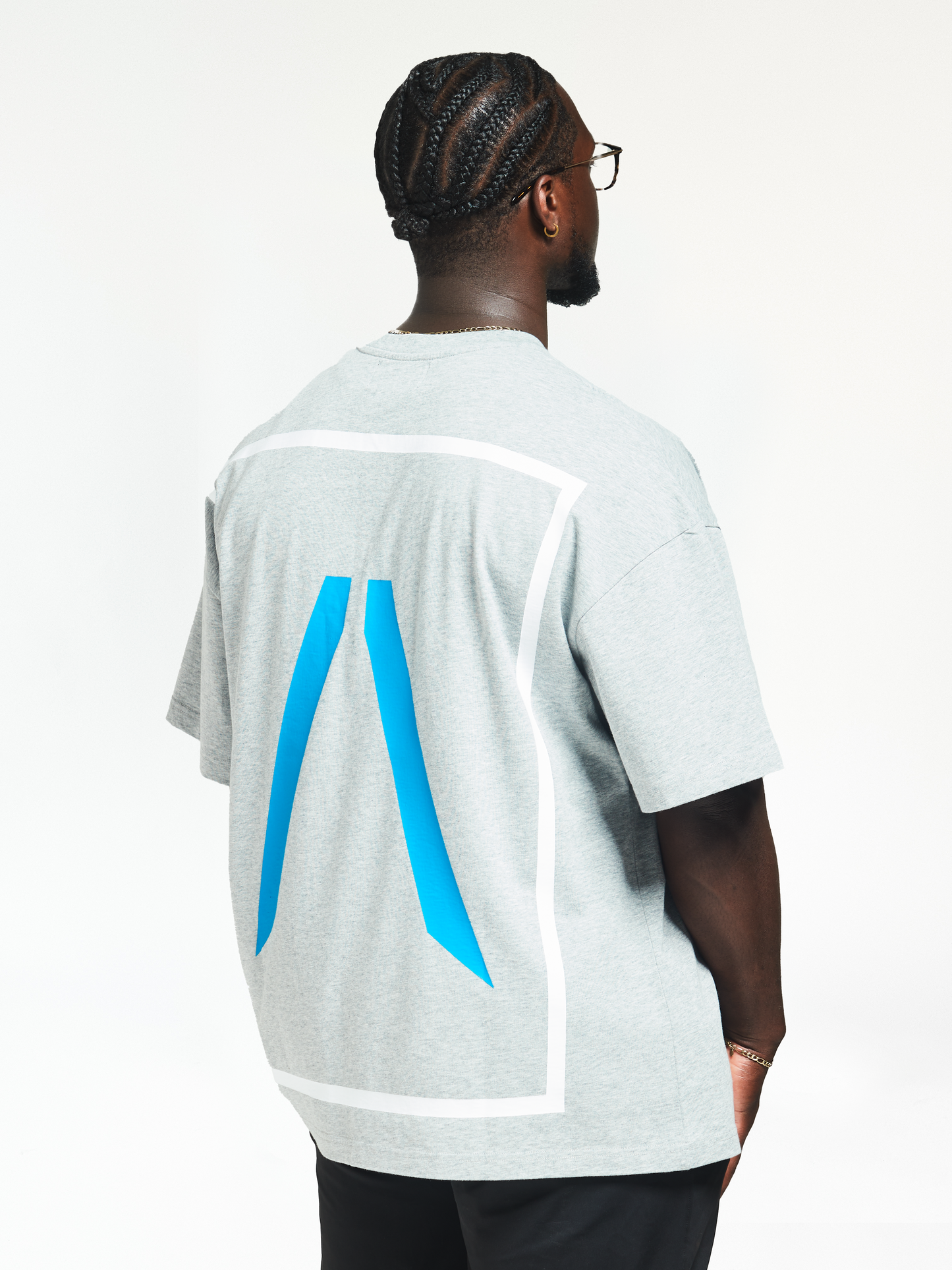 Men's Heather Grey - Oversized Lifting Tee