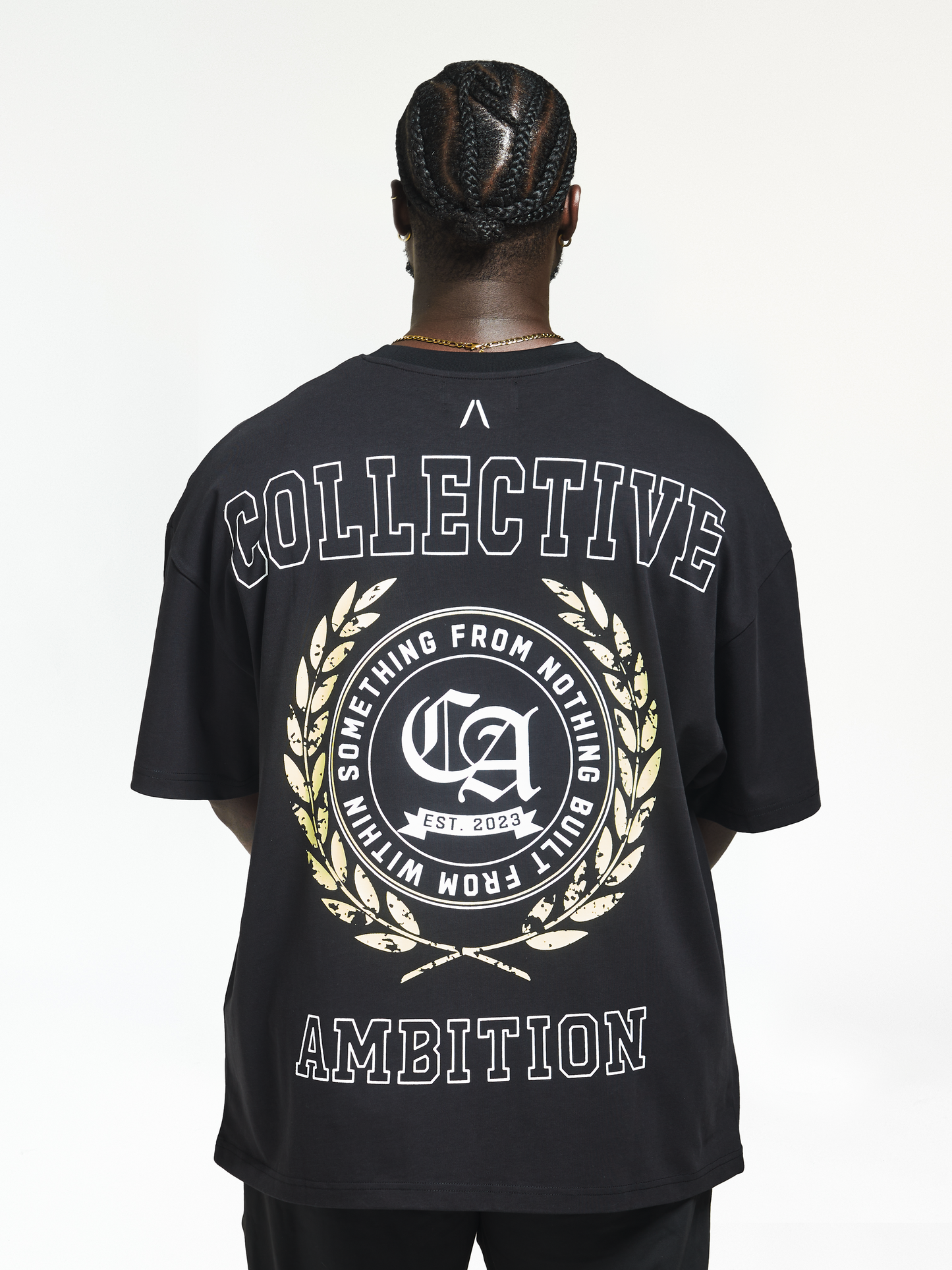 Men's All Black Imperial - Oversized Tee