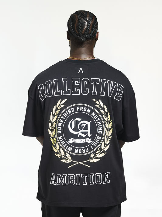 Men's All Black Imperial - Oversized Tee