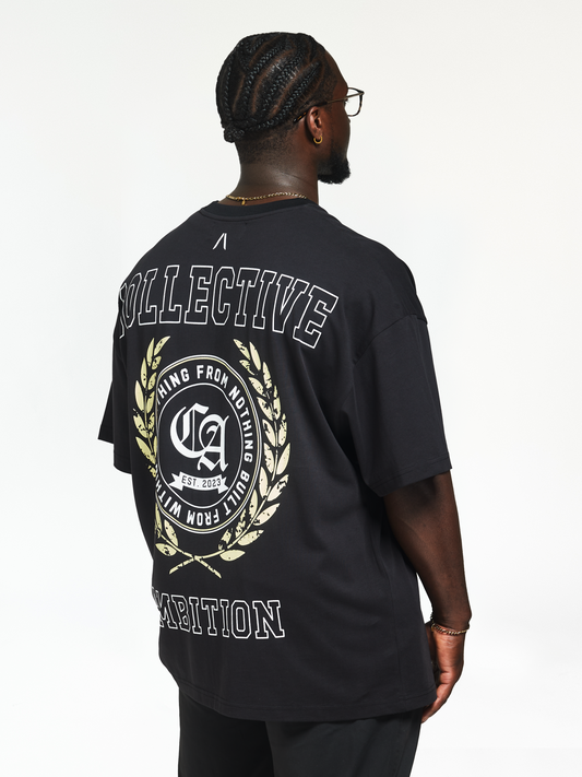 Men's All Black Imperial - Oversized Tee