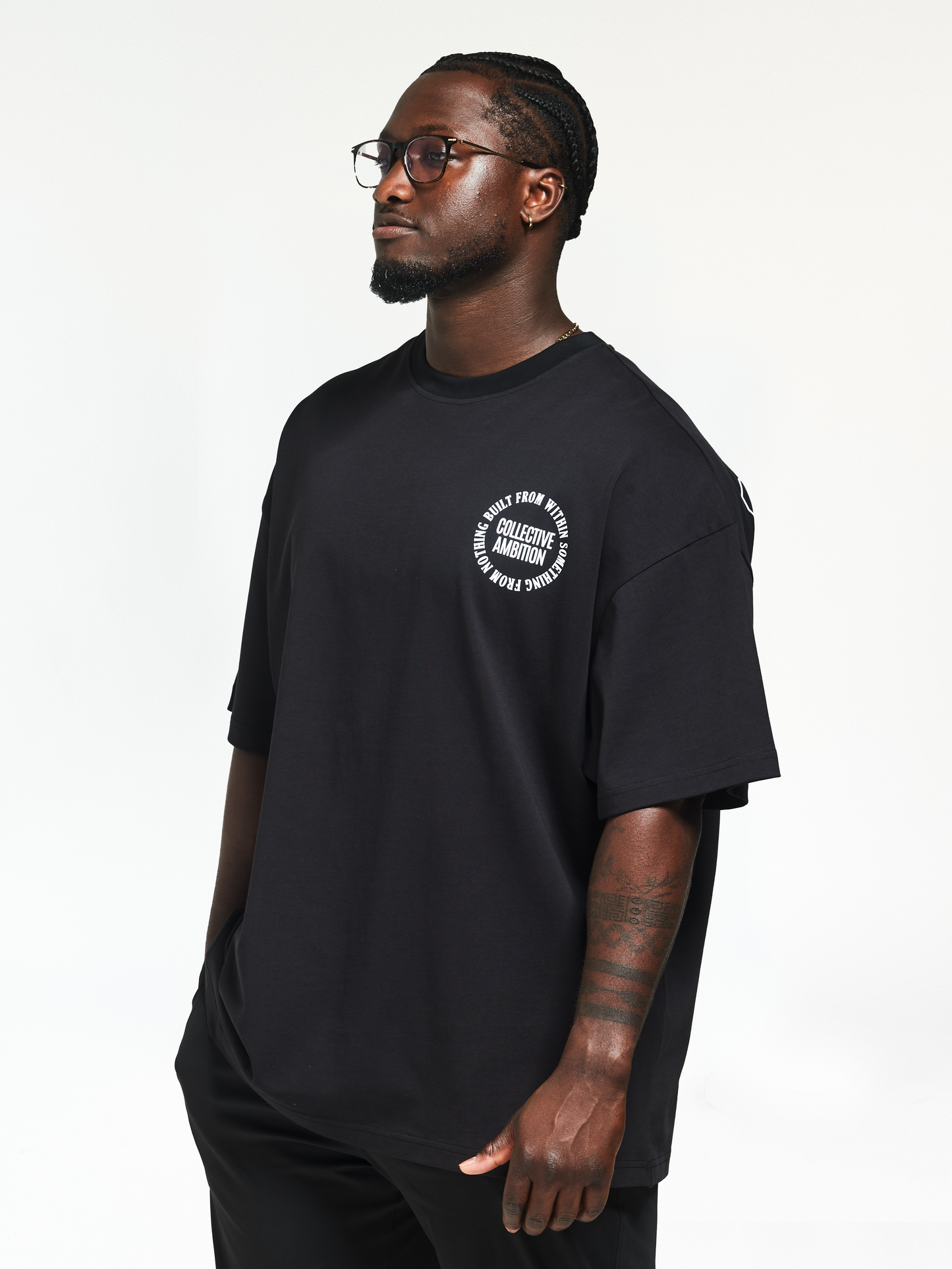 Men's All Black Imperial - Oversized Tee