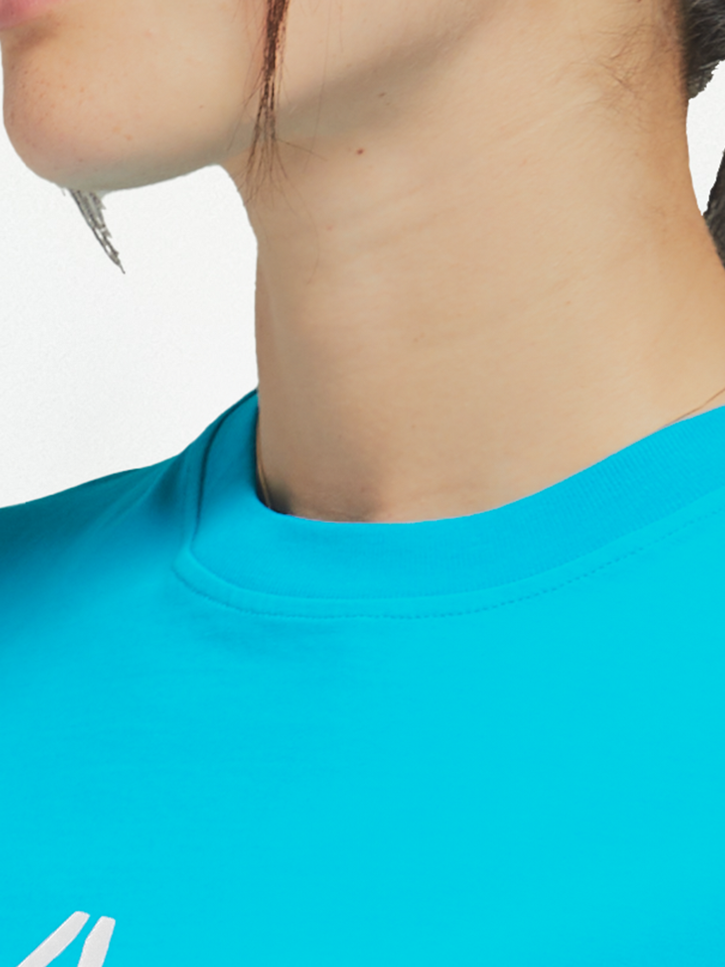 Women's Ocean Blue - Oversized Lifting Tee